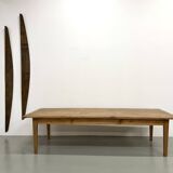 Monumental XXL Pine Farmhouse Table (3.20m) – 1970s