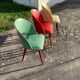 Table and its 3 vintage chairs