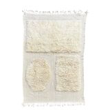Modern Berber Beni Ouarain wool rug