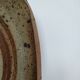 High-sided dish in pyrite stoneware by Charles Gaudry