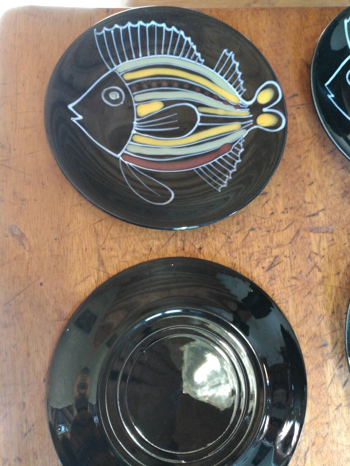 Robert Picault fish decor plates