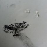 Talking plates Creil and Montereau transport theme