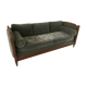Antique velvet sofa