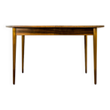 Mid-century extending dining table in walnut 1960s