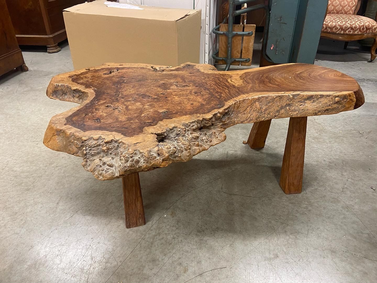 Brutalist table 50s