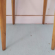 Tabouret de bar vintage en bois stella