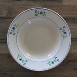 Deep plate KG Lunéville bluebell model