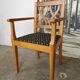 Art deco oak armchair 1940/1950