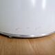 Holophane industrial ceiling light in white and transparent opaline glass (7 available)