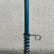 Vintage metal spring candle holder