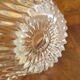 Vintage crystal art table centre vase bowl decoration basket