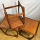 Mid- century retro vintage teak nest of tables by g plan 1960 Danish Design