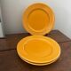 4 dinner plates and 3 dessert plates Geneviève Lethu