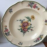 Set of 7 half-hollow plates Villeroy and Boch Mettlach 1562
