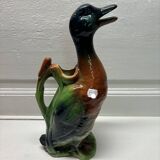 Earthenware duck carafe (G)