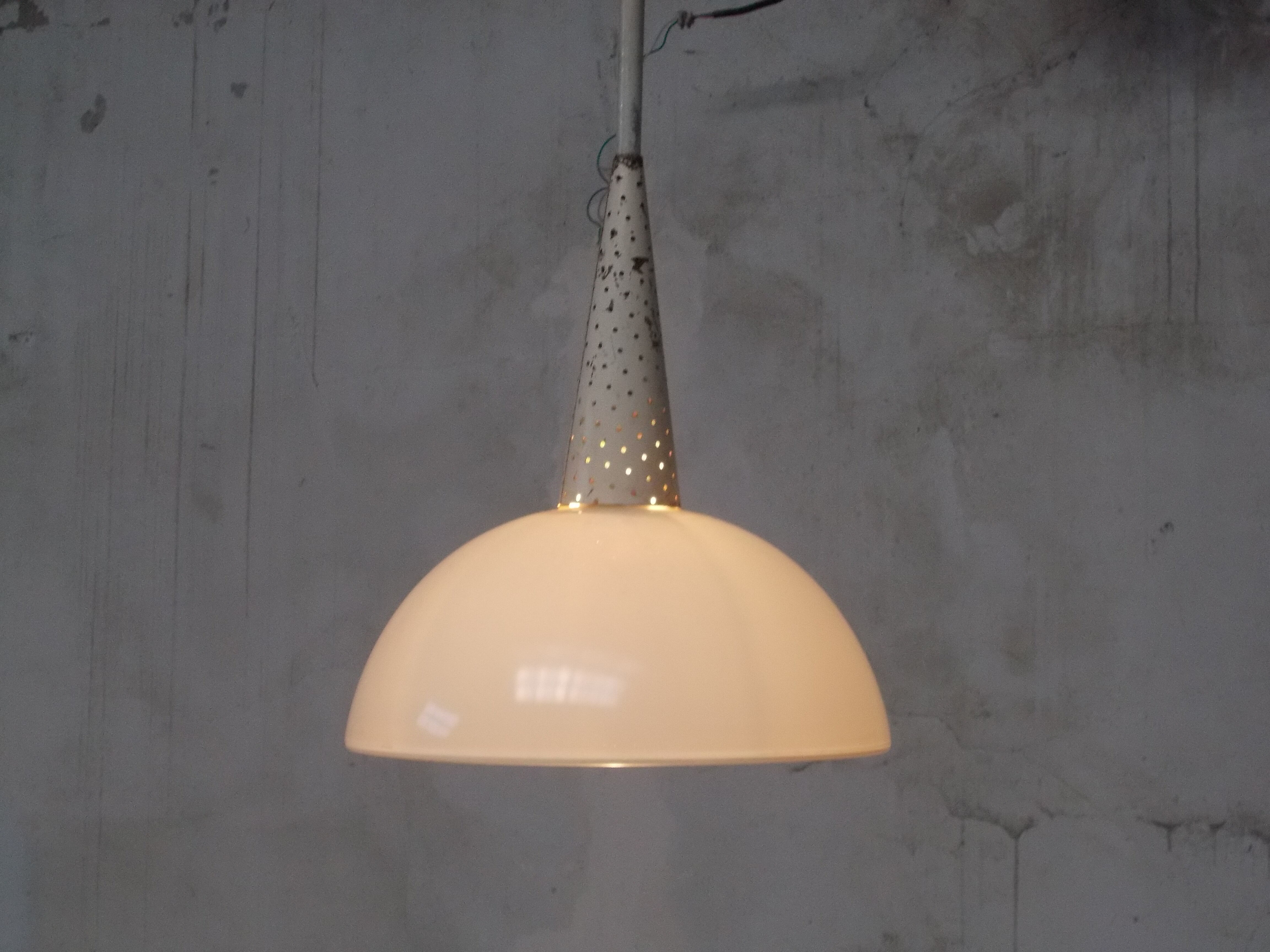 Holophane hanging lamp