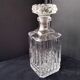 Vintage Arques crystal whisky decanter, Villandry model