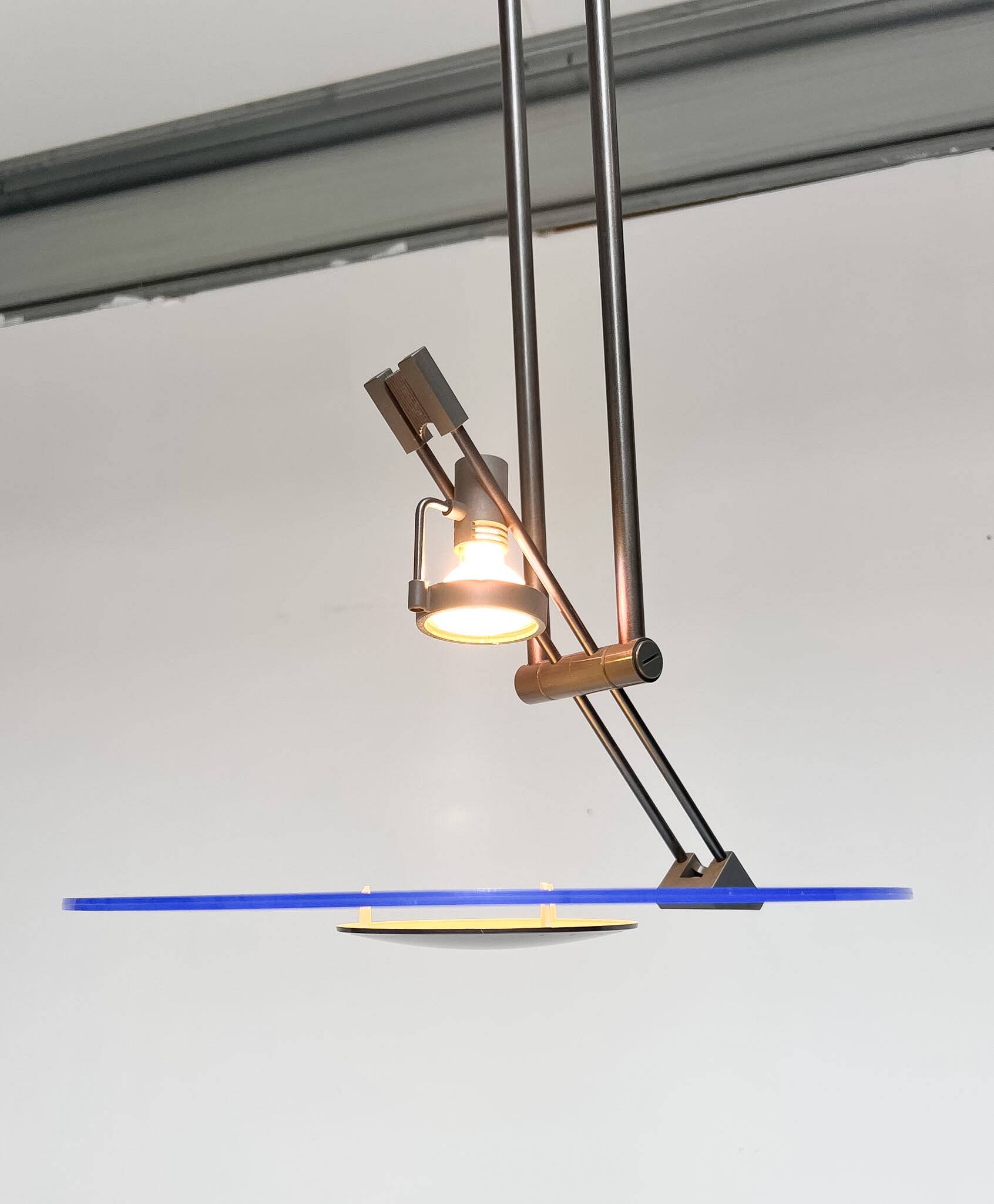 Philips Manhattan pendant lamp by Alfred van Elk, 1980s