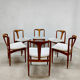 Set of 6 dining chairs 'Juliane' Johannes Andersen for Uldum