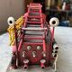 Vintage metal fire truck