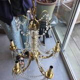 Bohemian crystal chandelier