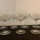 7 cut crystal champagne glasses