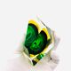 Murano bowl - Flavio Poli - Sommerso - Amber Green - Circa 1960