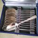 Coffret de 12 cuillères à café métal argenté 18 G