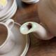 12-cup service with saucers and a pourer - Vieux grès de la Tour