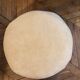 pair of ART DECO gondola chairs and a matching pouf reupholstered