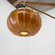 1960s Mid-Century Modern Sculptural Wooden and Veneer Floor Lamp