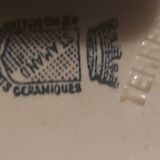 Saint-Armand flat opaque plate