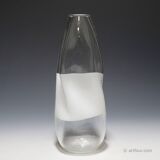 Large Murano glass art vase Incalmo by V. Nason & C. circa 1990
