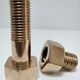 Box case solid brass shape nut bolt design 70s