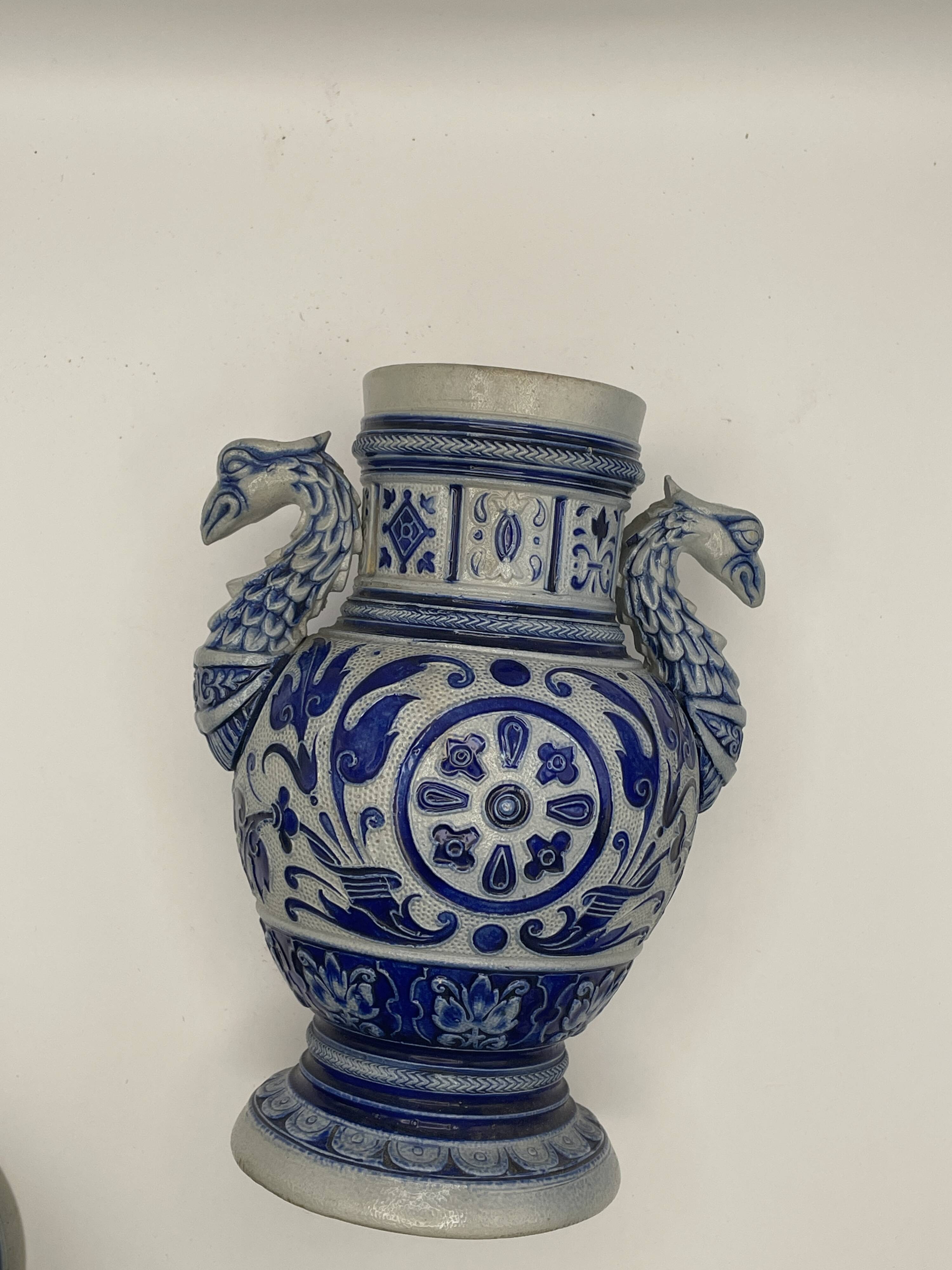 Paire de vases art nouveau, Simon Peter Gerz – Westerwald