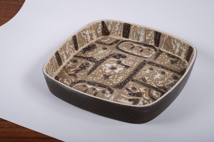 Baca Faience Bowl by Nils Thorsson for Royal Copenhagen, Denmark, 1960s