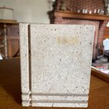 Travertine lamp 1970