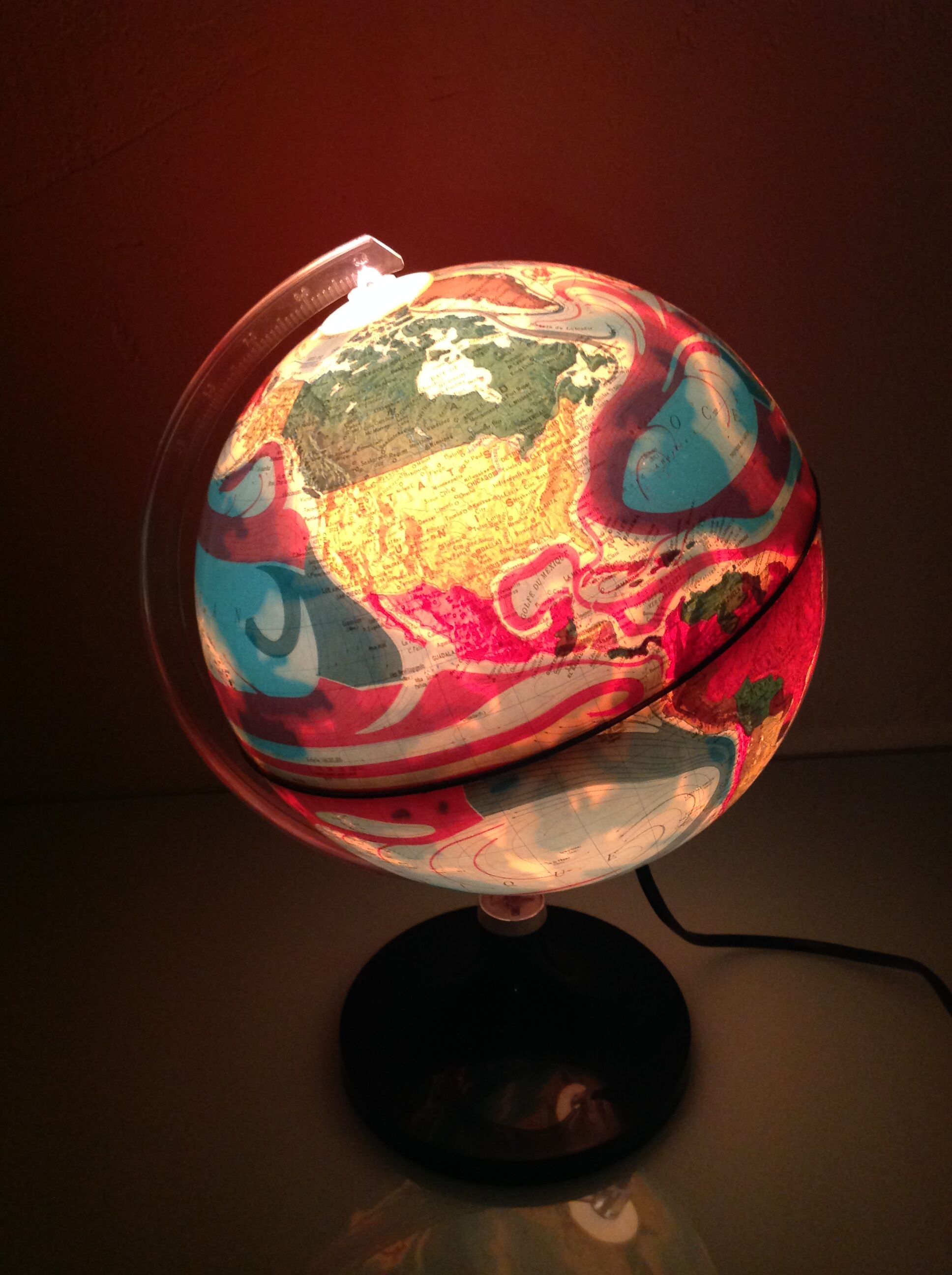 Light globe nova rico vintage 70s