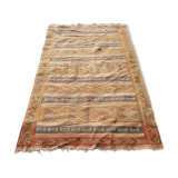 Old oriental carpet, kilim, 50s - 206 x 125cm