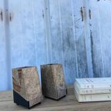 Art deco marble bookend