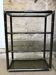 Etagère design en métal façon bambou