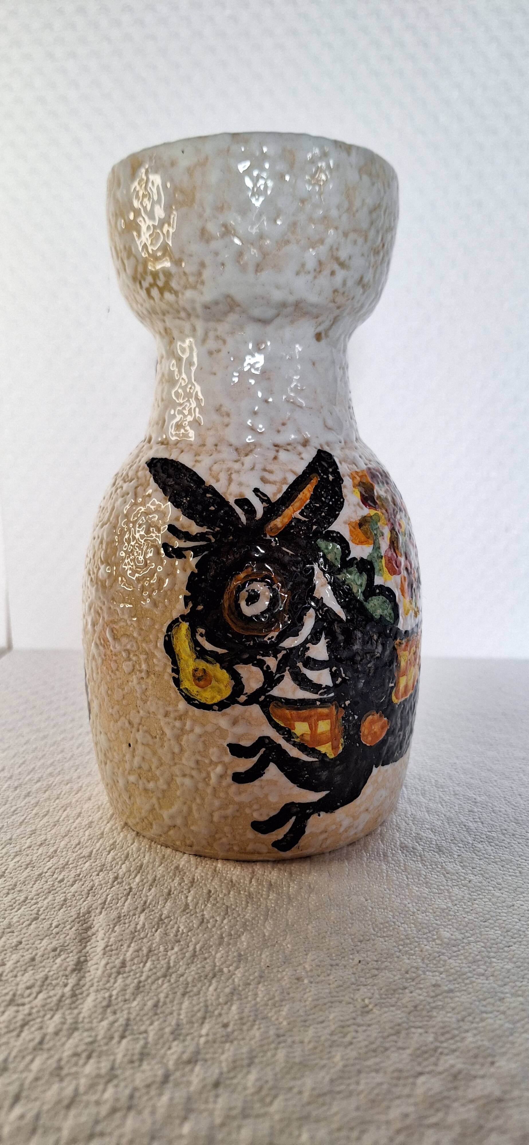 Vase en céramique espagne talavera