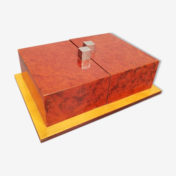 Precious wooden art deco box