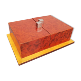 Precious wooden art deco box