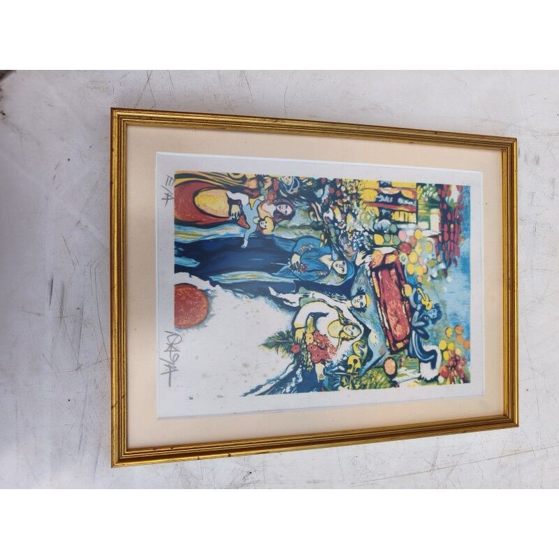 Lithograph by Raya Sorkine