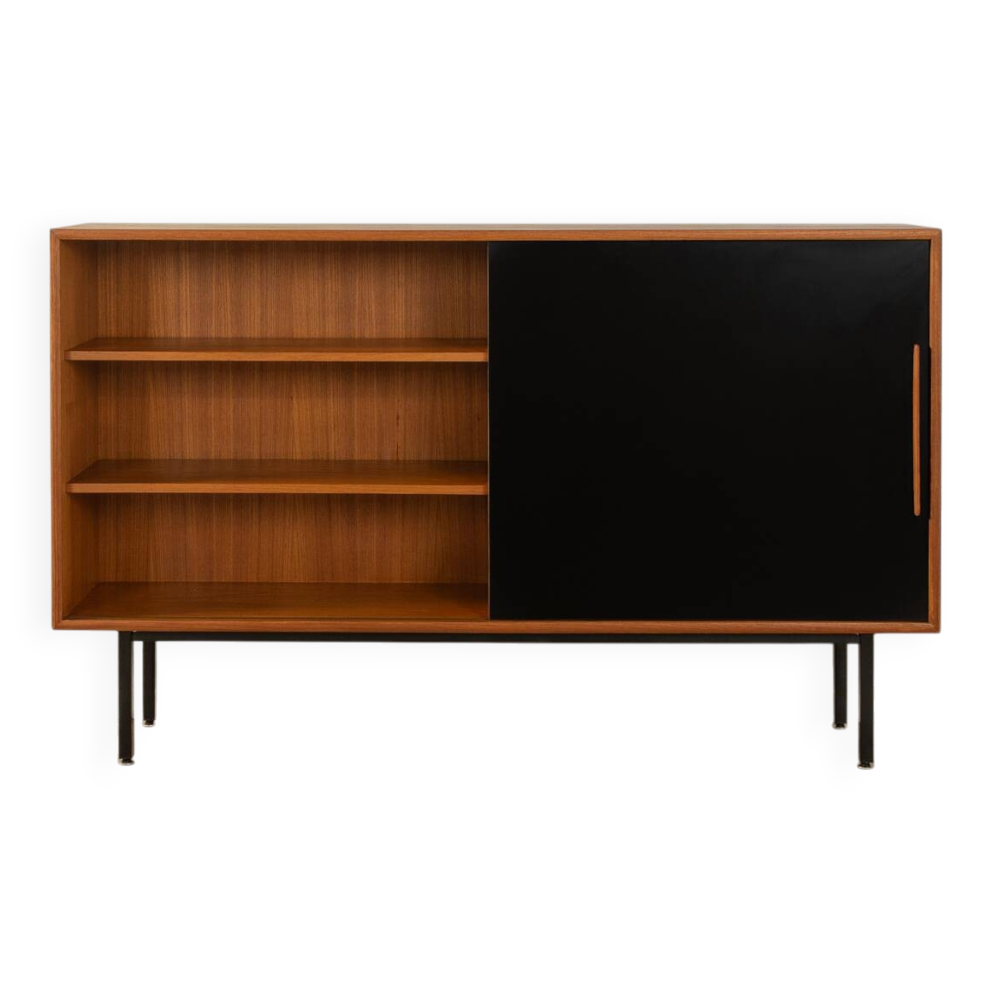 60s Sideboard with sliding Doors, WK Möbel