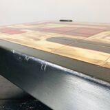 Brutalist ceramic coffee table by Dan