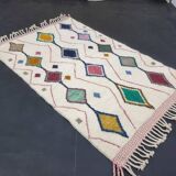 White Beni Ourain rug 150/250cm