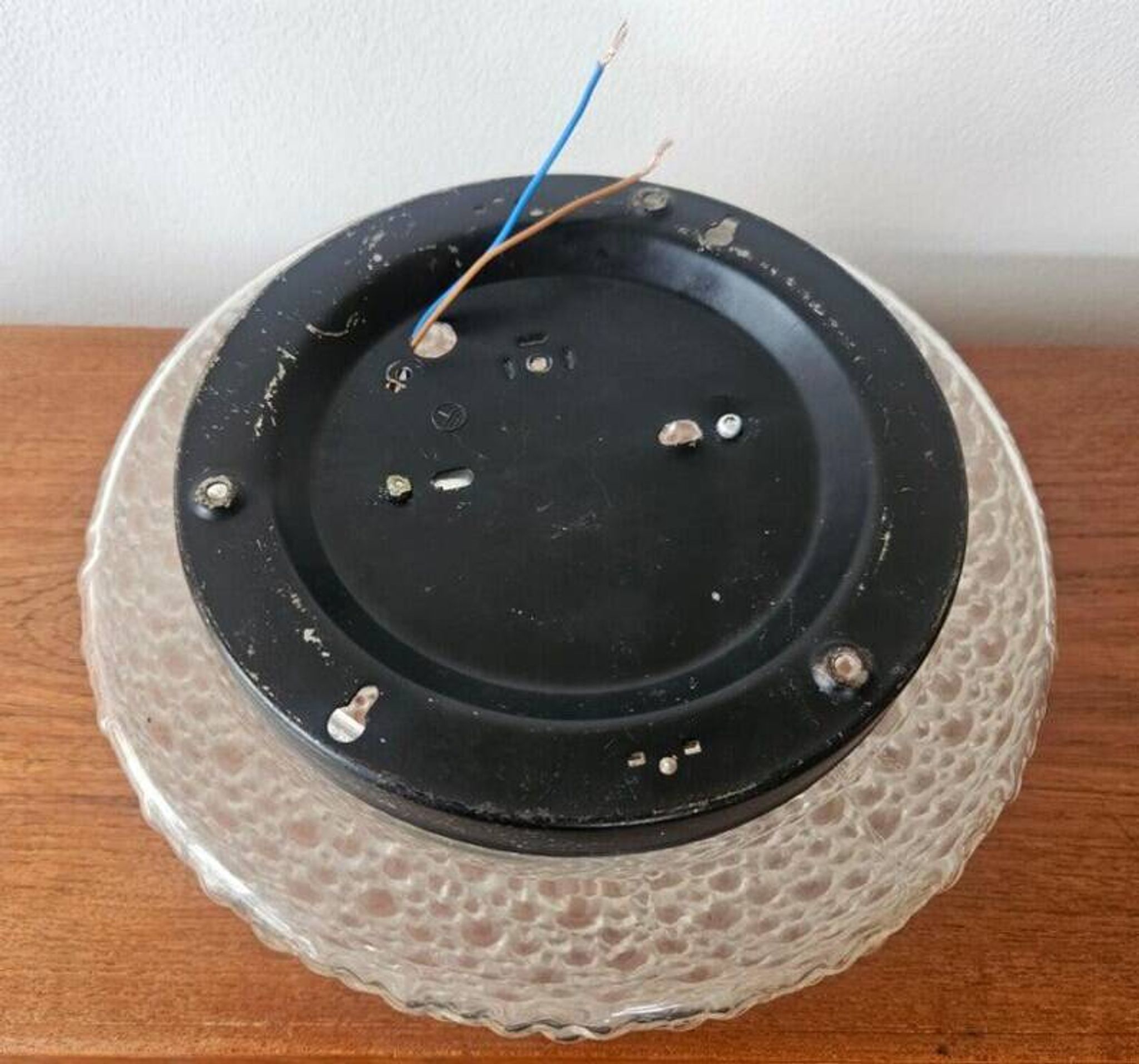 Rare plafonnier à bulles Limburg, Allemagne, années 1970