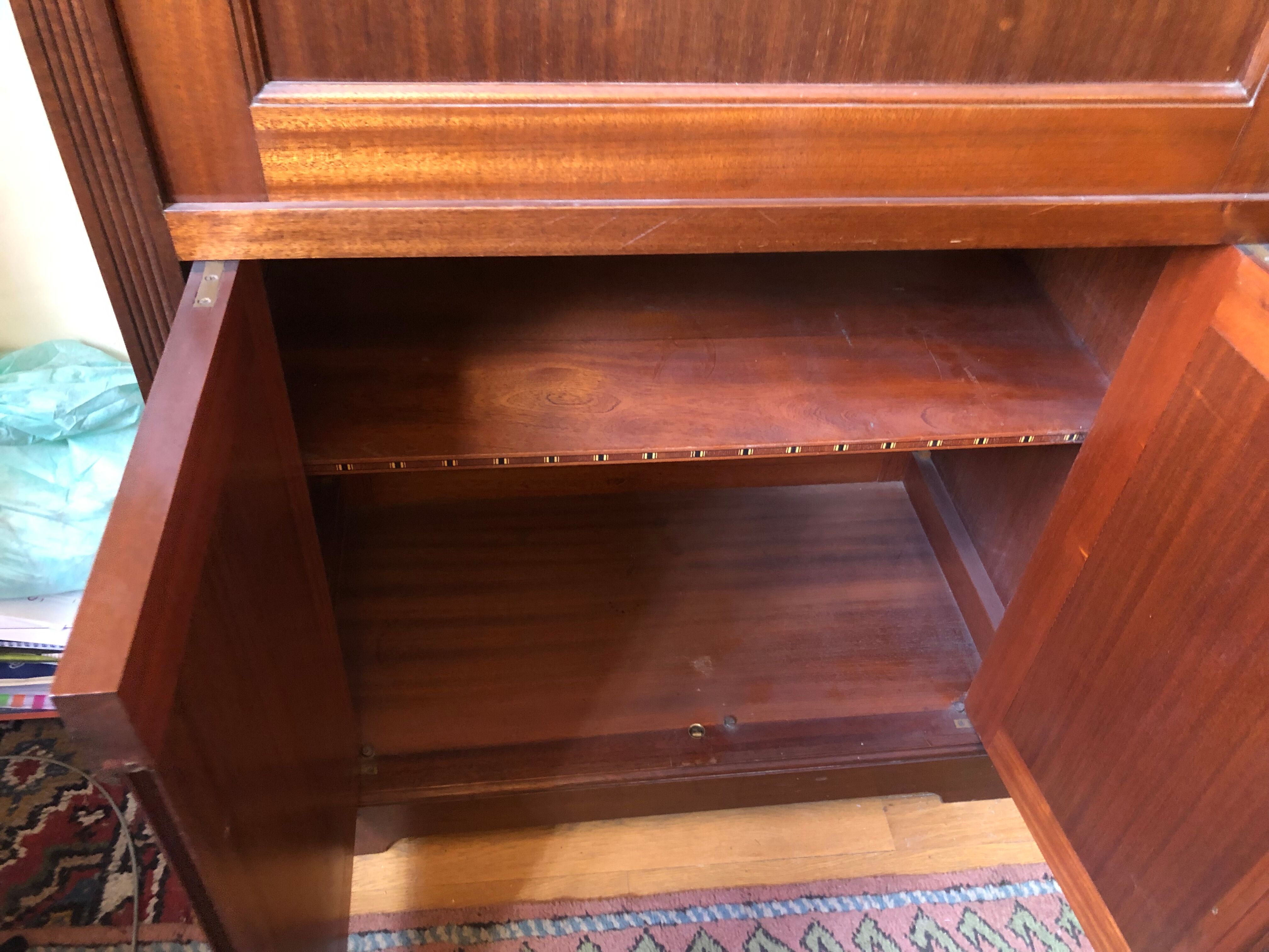 Vintage wooden secretary